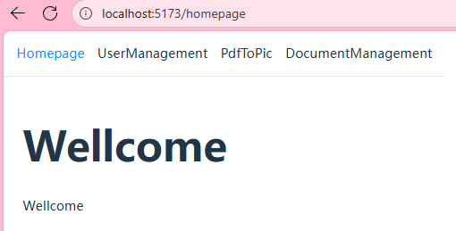 全局布局配置后页面